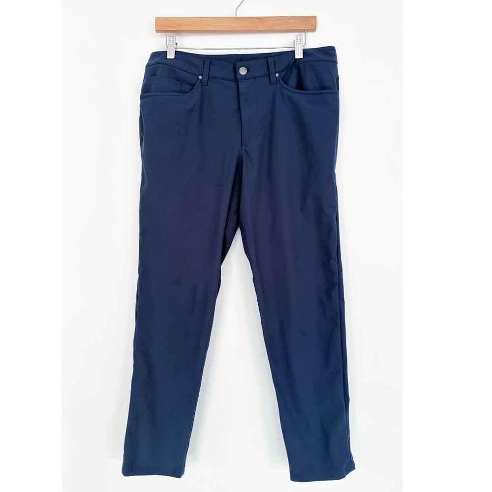 Lululemon || ABC Pant Slim 30" Warpstreme True Navy‎ Blue 33